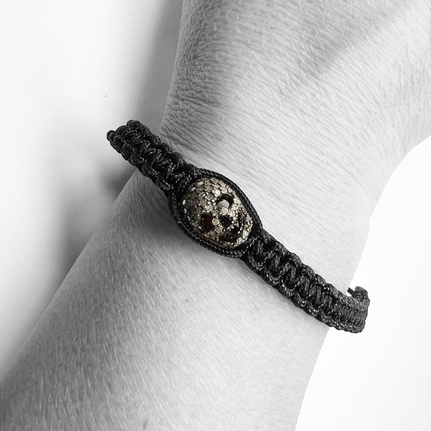 Diamond Skull Bracelet