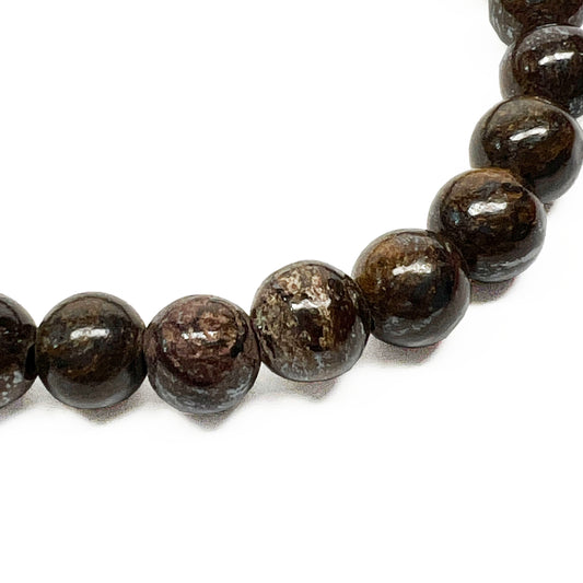 Bronzite Beads Bracelet