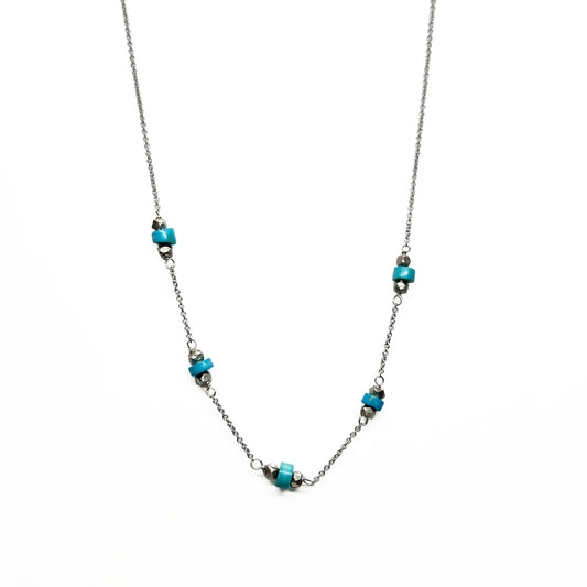 Silver Turquoise Necklace